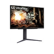 LG 27” UltraGear™ QHD IPS 180 Hz (O/C 200 Hz) Gaming-Monitor | 1 ms (GtG), HDR10, 27GS75QX-B