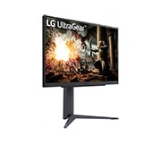 LG 27” UltraGear™ QHD IPS 180 Hz (O/C 200 Hz) Gaming-Monitor | 1 ms (GtG), HDR10, 27GS75QX-B