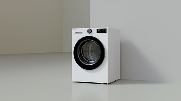 Ein Video, das die automatische Kondensatorreinigung des LG Trockners erläutert