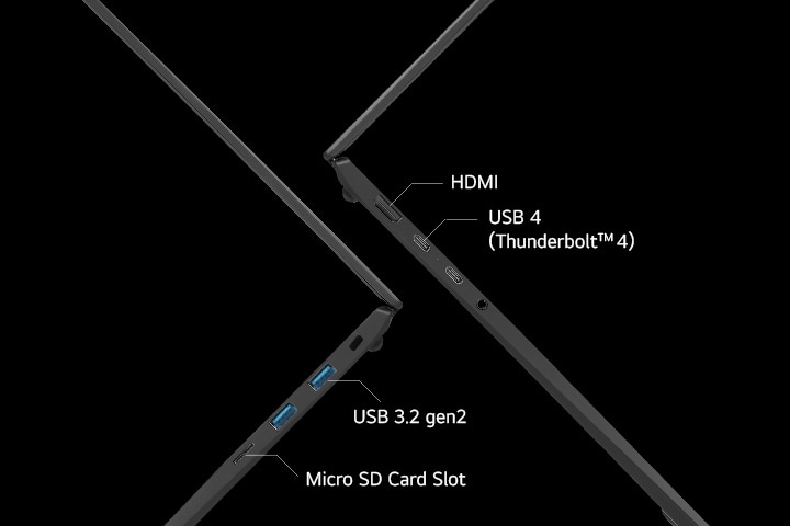 multi ports-hdmi-USB Type-C-Thunderbolt™ 4.