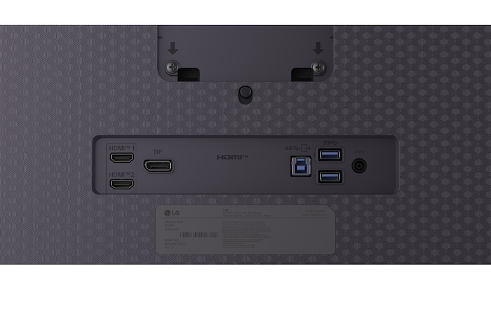 Nahansicht des Monitorständers