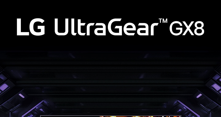Bild der Vorderseite des UltraGear™-Gaming-Monitors 32gx870a.
