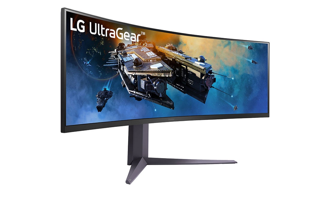 LG UltraGear™ 45 Zoll Curved Monitor - 45GR65DC-B | LG DE