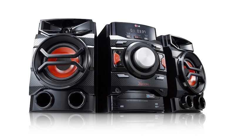 LG Micro Hi-Fi Anlage mit 260 Watt | XBOOM | Bluetooth, CD & Radio | USB, CM4350