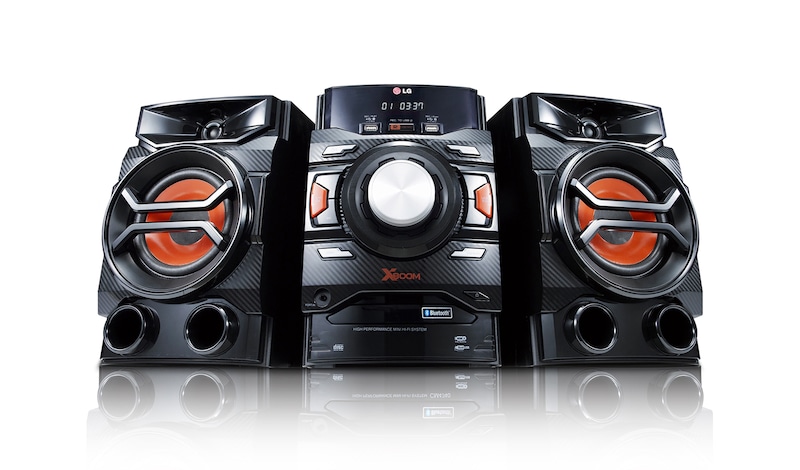 LG Micro Hi-Fi Anlage mit 260 Watt | XBOOM | Bluetooth, CD & Radio | USB, CM4350