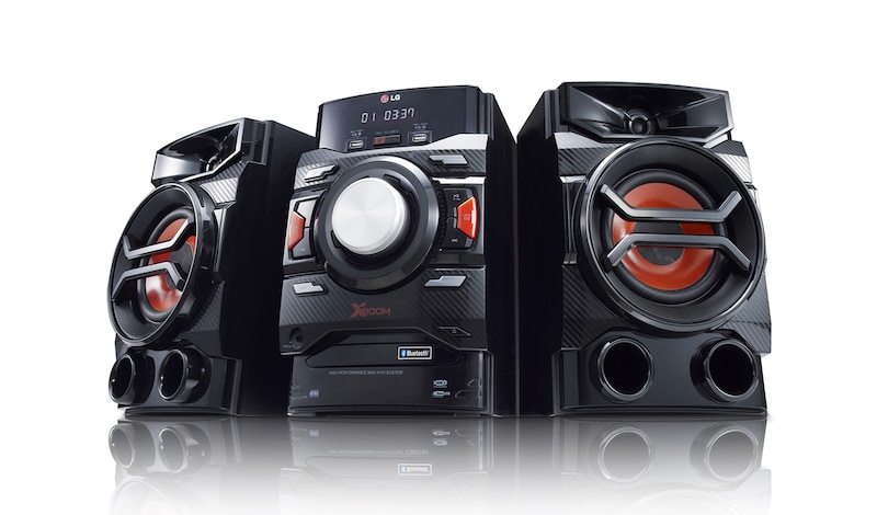 LG Micro Hi-Fi Anlage mit 260 Watt | XBOOM | Bluetooth, CD & Radio | USB, CM4350