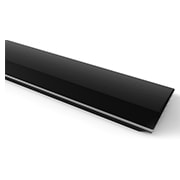 Draufansicht auf die Seitenecke der LG Soundbar SG10TY