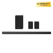 LG 7.1.4 Dolby Atmos® Soundbar mit 770 Watt | kabelloser Subwoofer | Meridian Soundtechnologie, DSN11RG