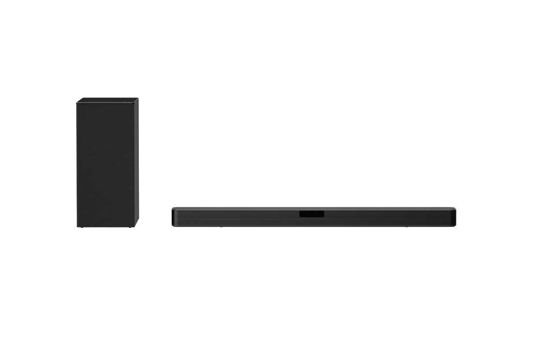 LG 2.1 Soundbar mit 400 Watt | kabelloser Subwoofer, DSN5