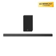 LG 5.1.2 Dolby Atmos® Soundbar mit 520 Watt | kabelloser Subwoofer | Meridian Soundtechnologie, DSN9YG