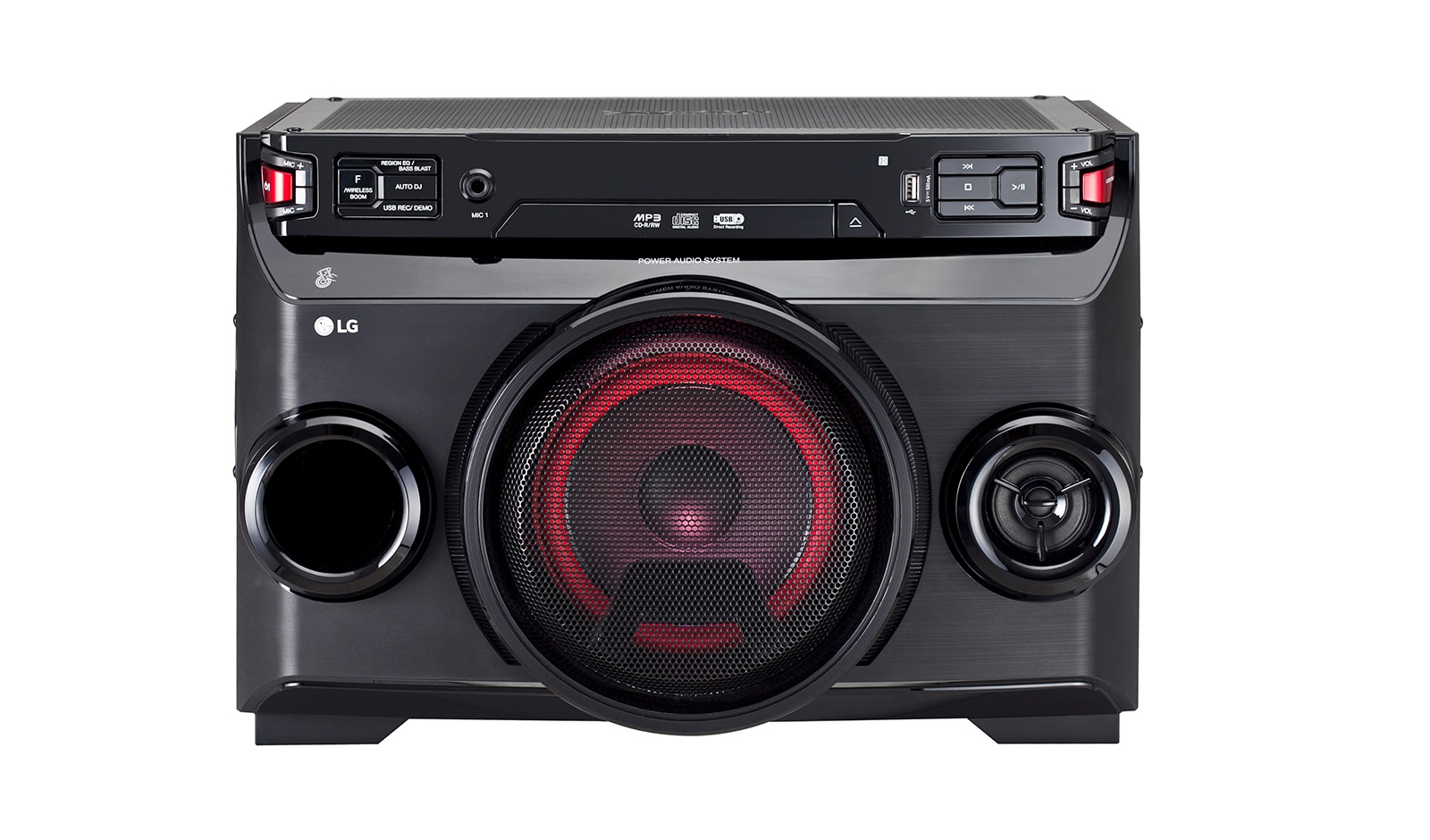 LG Hi-Fi Anlage mit 220 Watt | XBOOM | Multi Bluetooth®, CD & Radio | USB | Auto DJ, OK45