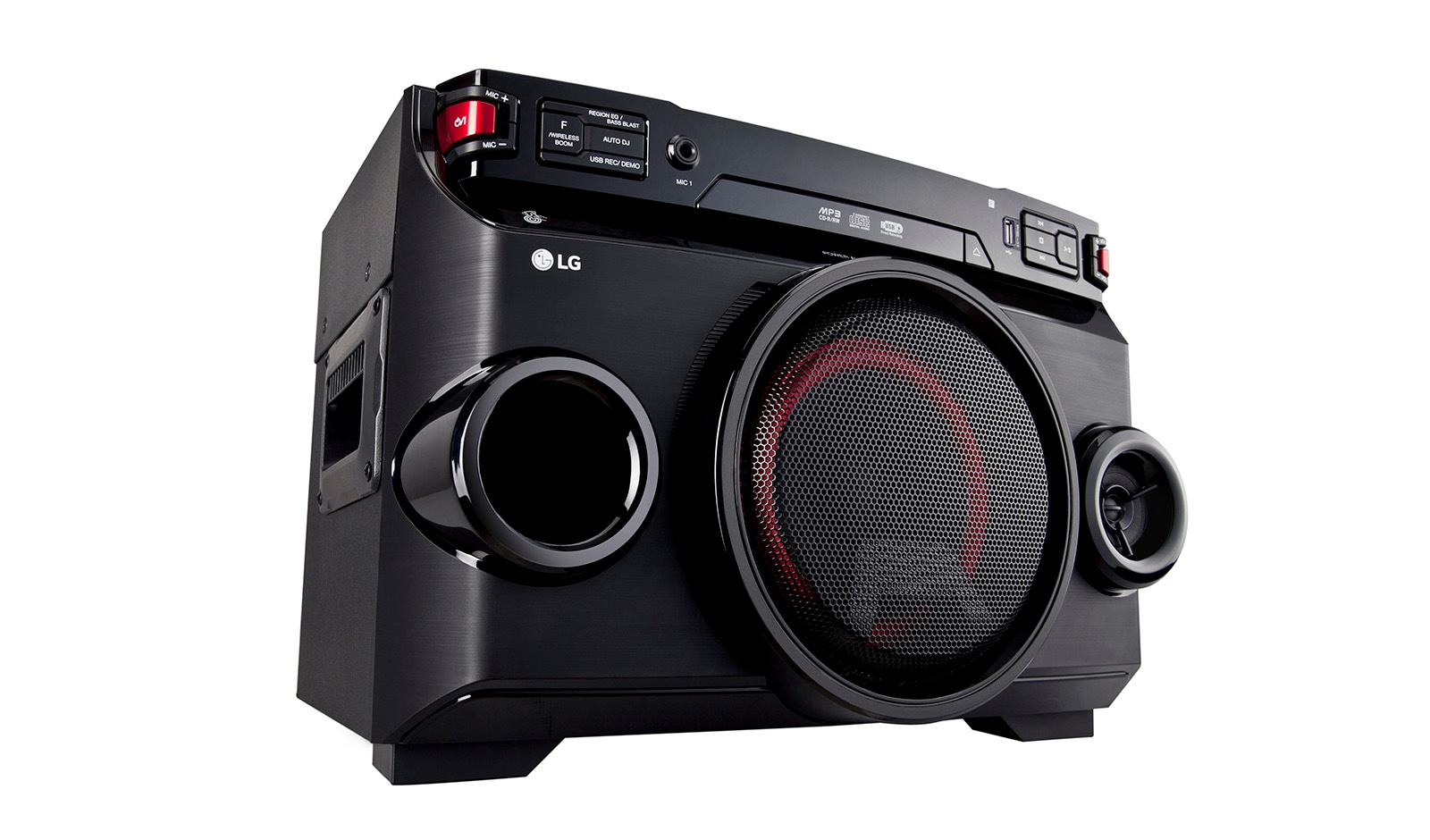 LG Hi-Fi Anlage mit 220 Watt | XBOOM | Multi Bluetooth®, CD & Radio | USB | Auto DJ, OK45