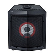 LG Akkubetriebener Bluetooth®-Lautsprecher mit Rollen | XBOOM | Karaoke-Funktionen | Mikrofoneingang | Party-Beleuchtung | 15 Std. Akkulaufzeit, RL2