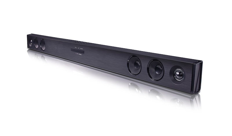 LG 2.1 Soundbar mit 300 Watt | kabelloser Subwoofer, SQC2
