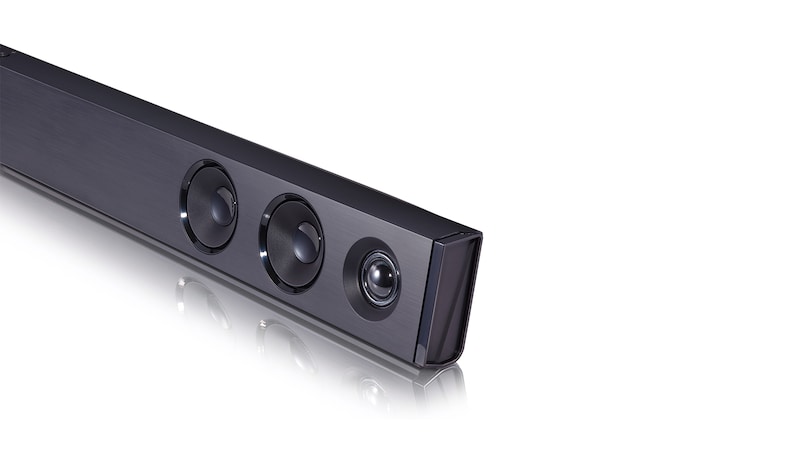 LG 2.1 Soundbar mit 300 Watt | kabelloser Subwoofer, SQC2