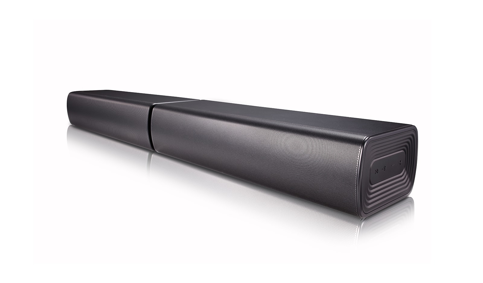 LG 2.1 Soundbar, 320 Watt, drahtloser Subwoofer, Flexibles Design, High Res Audioqualität, SJ7