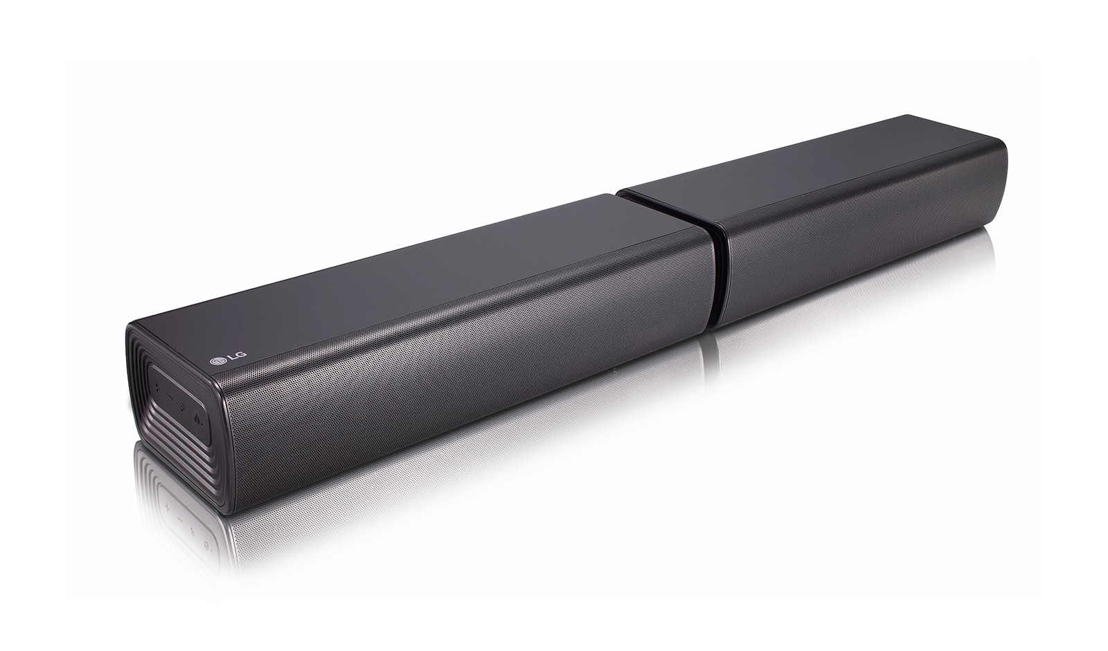 LG 2.1 Soundbar, 320 Watt, drahtloser Subwoofer, Flexibles Design, High Res Audioqualität, SJ7