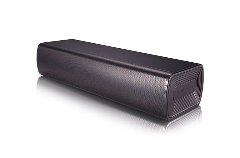 LG 2.1 Soundbar, 320 Watt, drahtloser Subwoofer, Flexibles Design, High Res Audioqualität, SJ7