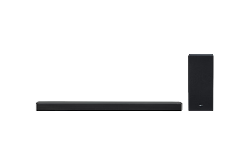 LG 3.1 Dolby Digital Soundbar mit 420 Watt | kabelloser Subwoofer, SL6YF