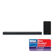 LG 3.1.2 Dolby Atmos® Soundbar mit 440 Watt | kabelloser Subwoofer | Meridian Soundtechnologie, SL8YG