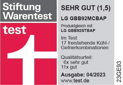 Stiftung Warentest Urteil "GUT (1,5)"