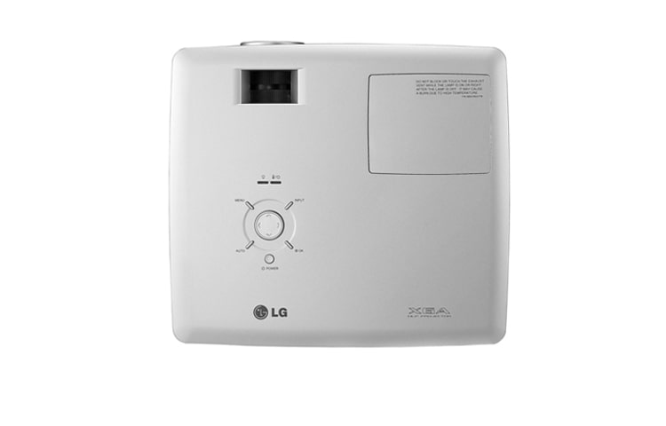 LG Vielseitiger 3D Beamer mit hoher nativer XGA-Auflösung (1020x768), 0,55“ DMD DLP-Chip und neuester VIDI Lampentechnologie, BX327