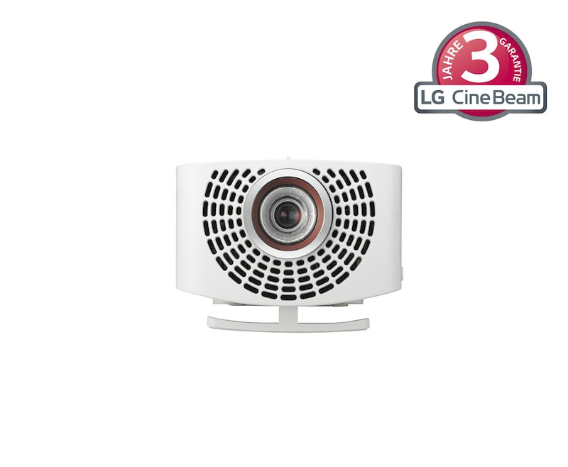 LG Heimkino LED-Projektor mit Full HD-Auflösung, 1.400 Lumen und optischem Zoom, PF1500G