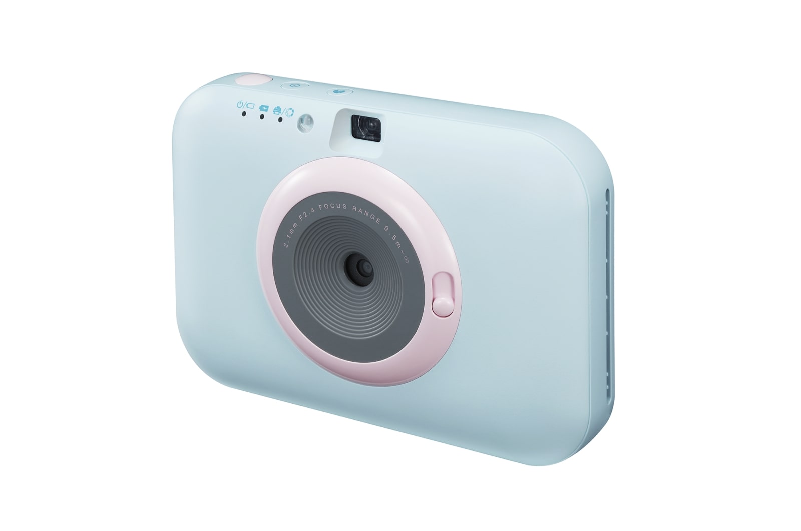 LG Pocket Photo Snap Sofortbildkamera blau, PC389S