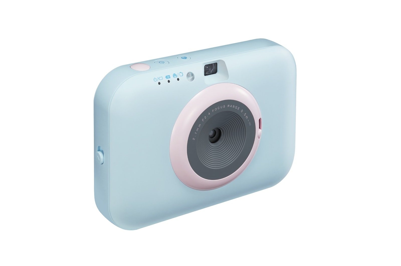 LG Pocket Photo Snap Sofortbildkamera blau, PC389S