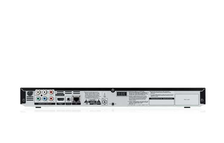 LG Express Reaction Blu-ray Player mit USB 2.0 Anschluss zur externen Festplattenwiedergabe und BD-Live 2.0, BD550