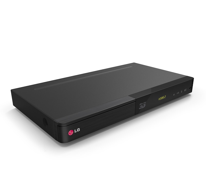 LG 3D-Blu-ray-Player mit Smart TV, Smartphone-Fernbedienung und Full HD-Upscaling, BP440
