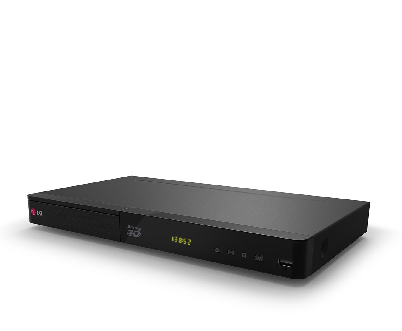 LG 3D-Blu-ray-Player mit Smart TV, Smartphone-Fernbedienung und Full HD-Upscaling, BP440