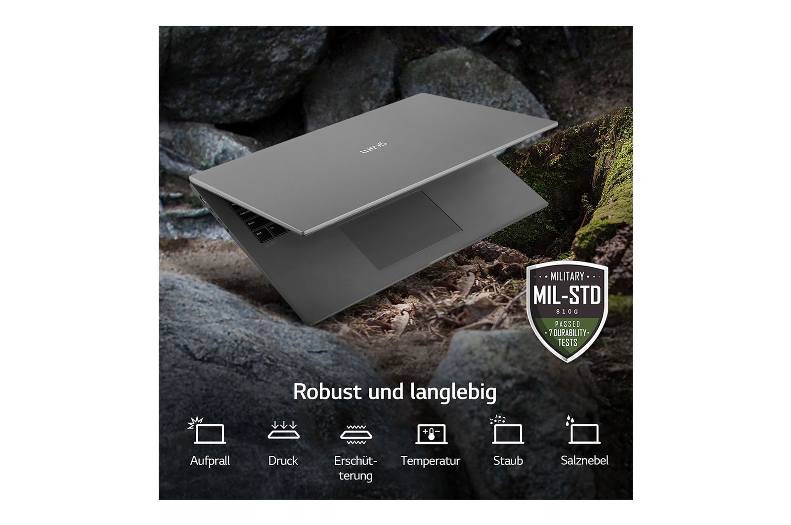 LG 17'' Notebook mit Windows 11 Pro | Intel® Core™ i7 Prozessor | 16GB LPDDR5 RAM | 1TB SSD | 80-WH-Akku | 17Z90Q-G.AP79G, 17Z90Q-G.AP79G