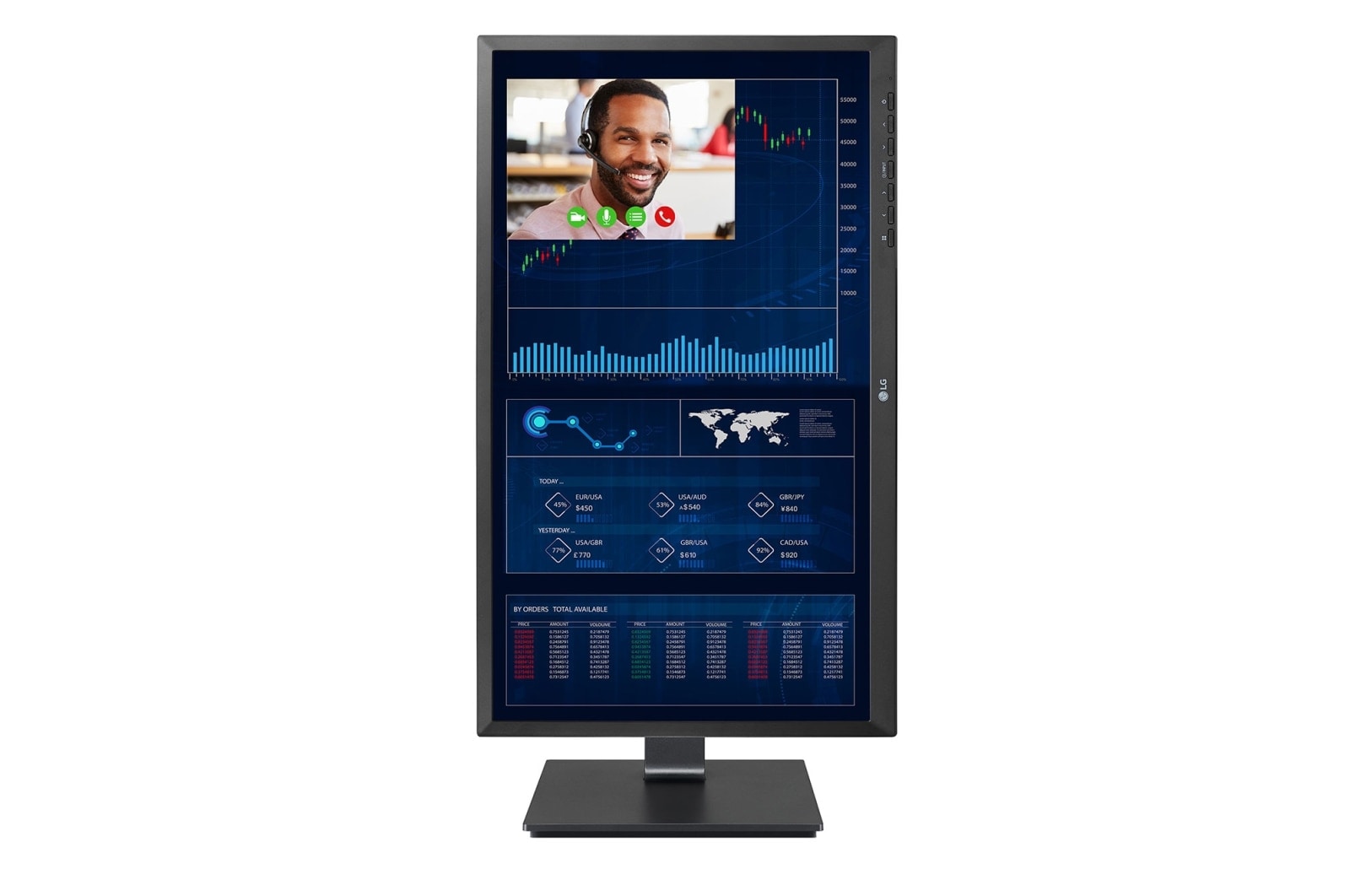 LG All-in-One Thin Client mit 23,8 Zoll und Full HD, 24CQ650W-BP