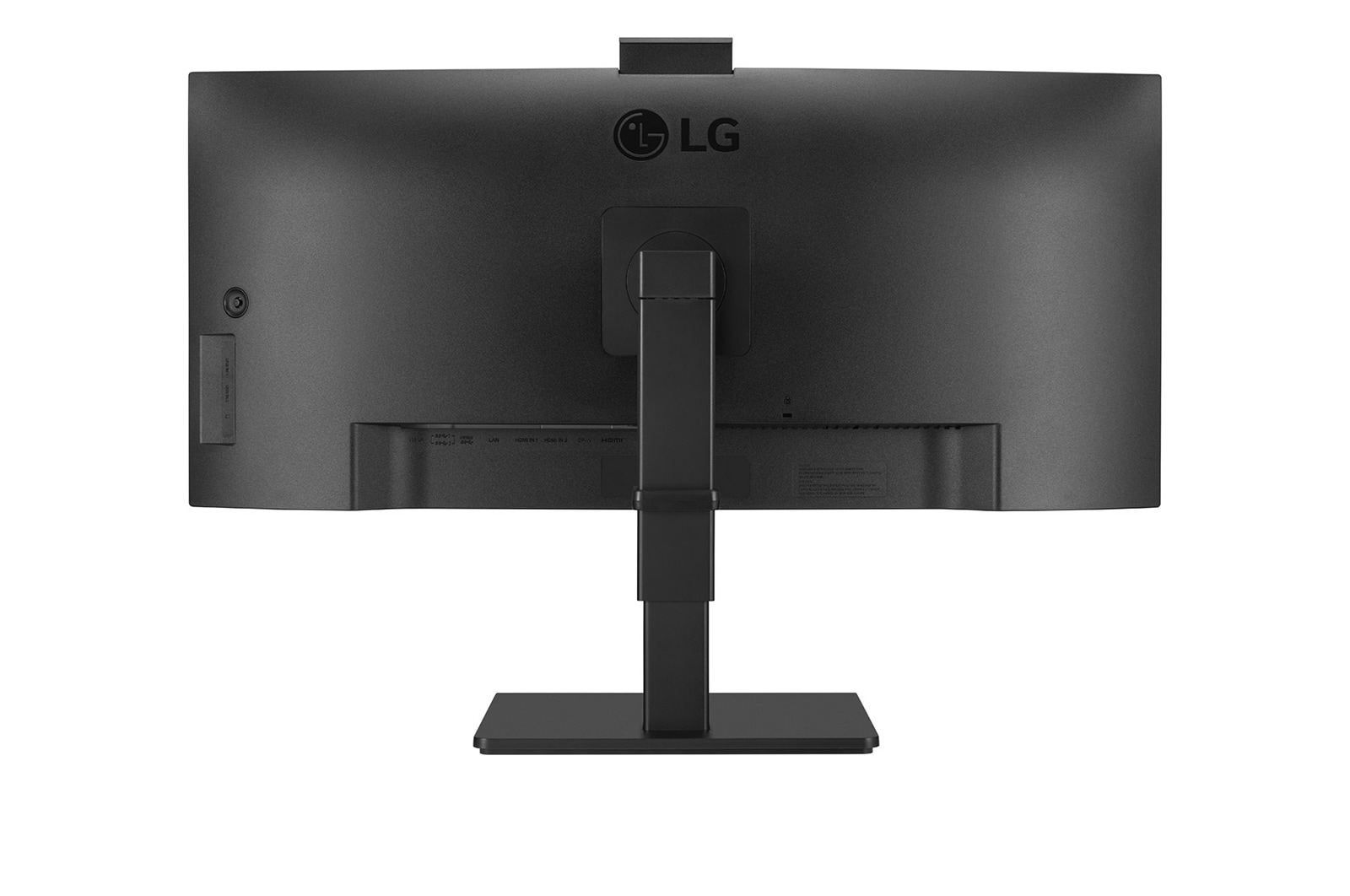 LG 34 Zoll UltraWide™ WQHD (3.440x1.440) IPS-Monitor mit eingebauter Webcam & Mikrofon, 34BQ77QC-B