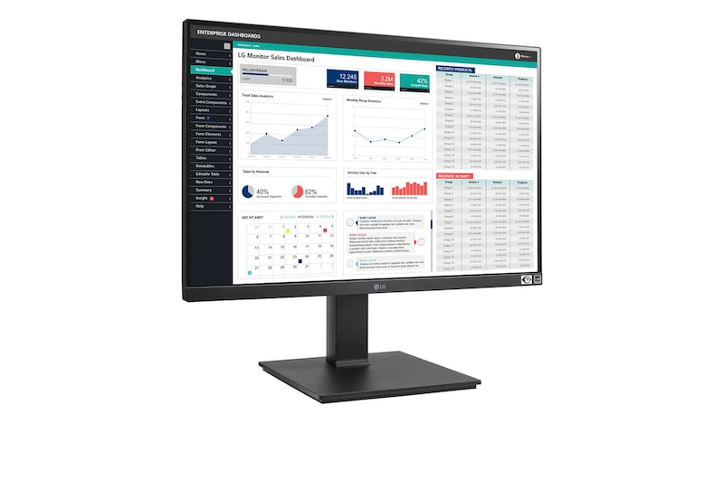 LG 24'' IPS-Monitor 16:10 WUXGA (1920x1200) , 24BQ55WY-B