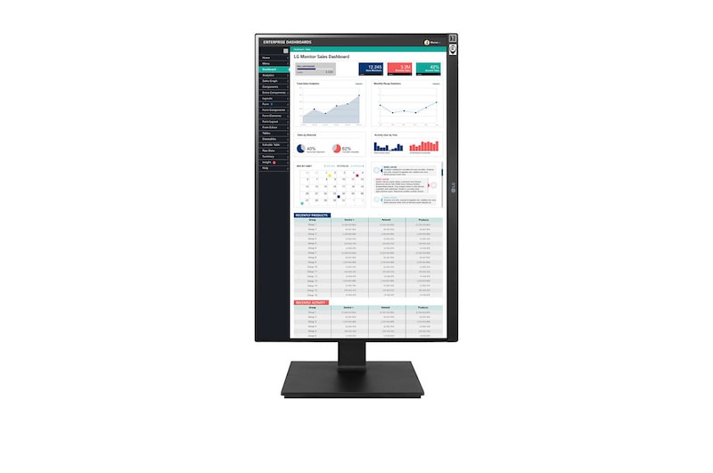 LG 24'' IPS-Monitor 16:10 WUXGA (1920x1200) , 24BQ55WY-B