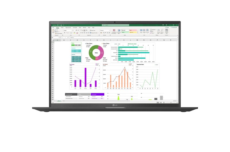 LG Mobile Thin Client mit 17 Zoll und 16:10 IPS-Display, 17ZT90P-G.AX36G