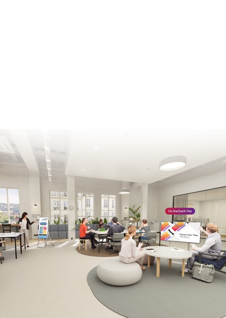 Explore more showroom at LG Digital Connect