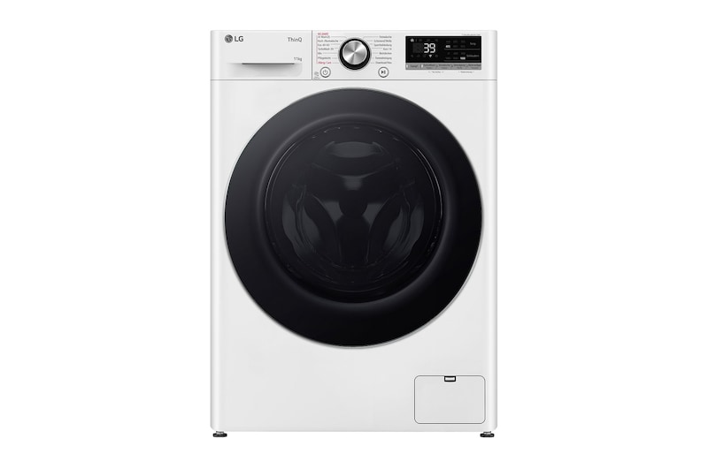 Vorderseite von Waschmaschine Weiß (EEK A-10%*, 9 kg, 1.560 U./Min.) mit AI DD® & TurboWash®360° | F6WR709Y F6WR709Y