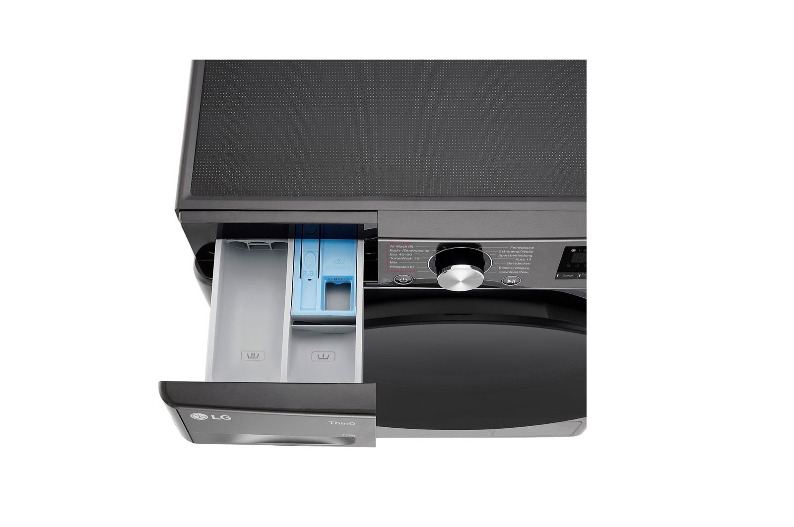 top view of detergent view