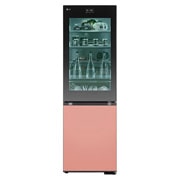 LG InstaView mit MoodUP®️ Kühl-Gefrierkombination | Eingebauter Lautsprecher | 4,3” Touch LCD Display | GBG719MDNN, GBG719MDNN