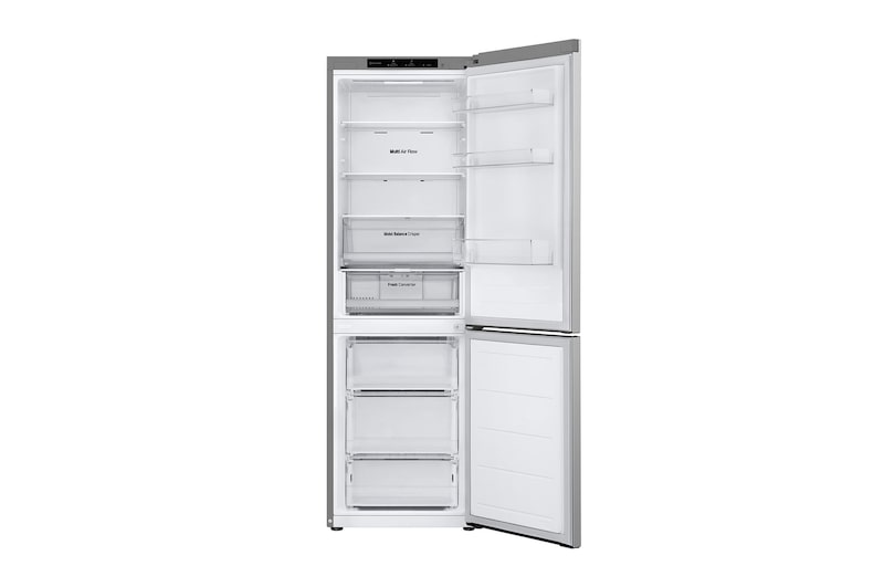 Front view with door open