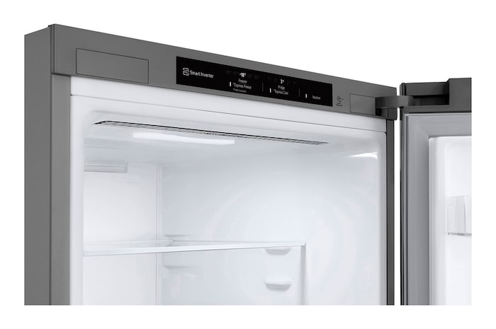 Wine rack and detail view with food