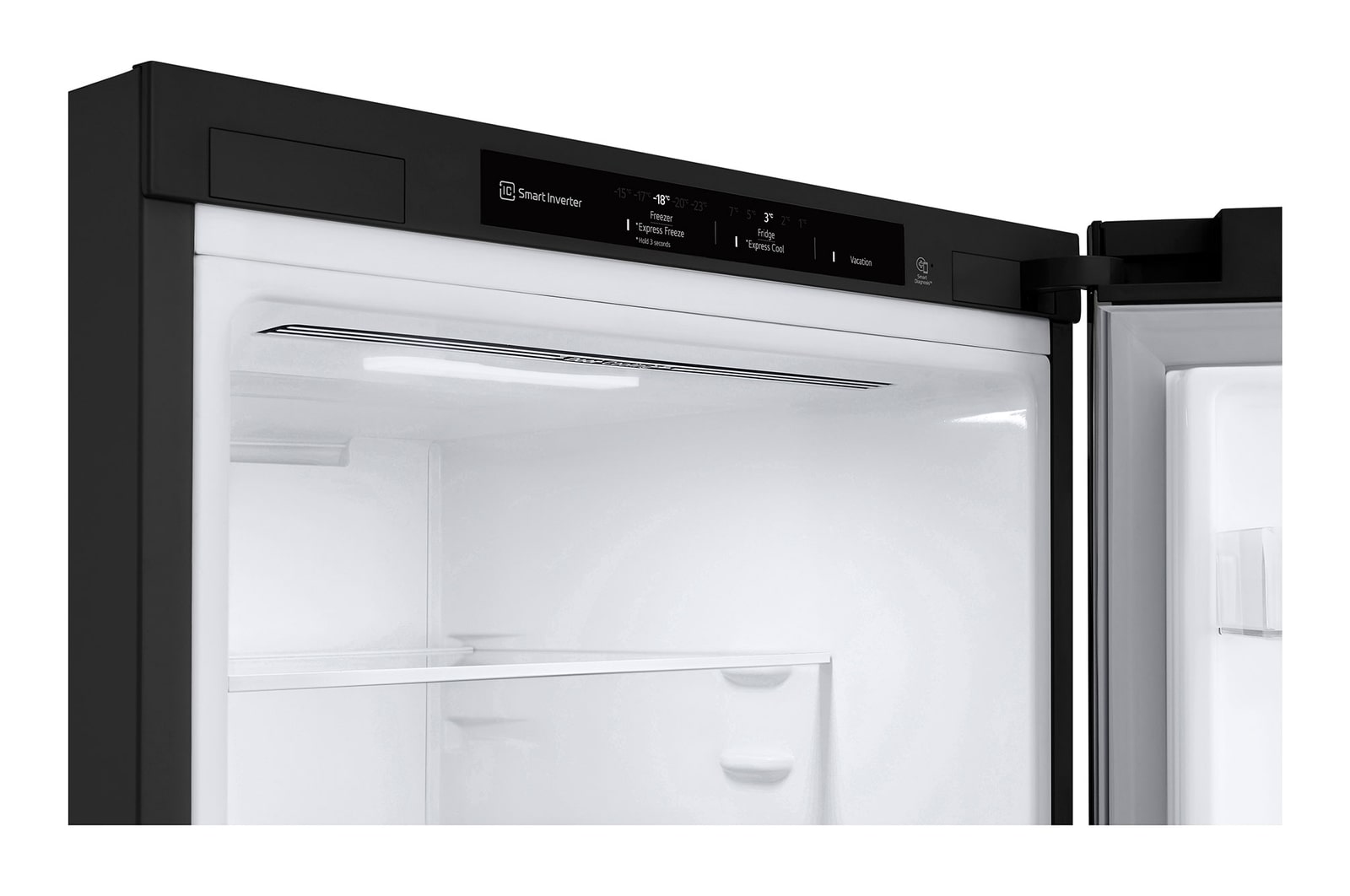 Wine rack and detail view without food