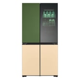 MoodUP®️ Multi-Door Kühlschrank mit InstaView® (EEK E, 617L, 190,5cm hoch) mit eingebautem Lautsprecher, veränderbaren Farben & Total No Frost | GMV960NNME