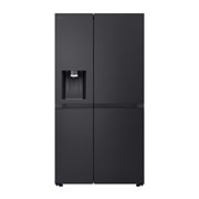 LG Side-by-Side Kühlschrank  (B, 623L, 179cm hoch) mit Eis-, Crushed Ice- und Wasserspender & internem Wassertank | GSLE91EVAB, GSLE91EVAB