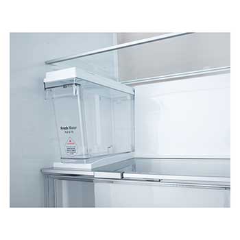 LG Side-by-Side Kühlschrank  (B, 623L, 179cm hoch) mit Eis-, Crushed Ice- und Wasserspender & internem Wassertank | GSLE91EVAB, GSLE91EVAB