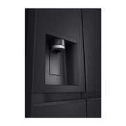 LG Side-by-Side Kühlschrank  (B, 623L, 179cm hoch) mit Eis-, Crushed Ice- und Wasserspender & internem Wassertank | GSLE91EVAB, GSLE91EVAB