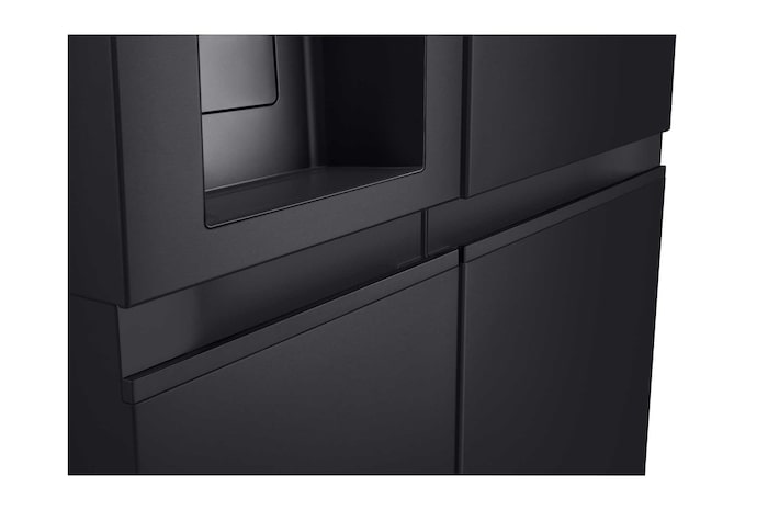 LG Side-by-Side Kühlschrank (EEK B, 623L, 179cm hoch) mit Eis-, Crushed Ice- und Wasserspender & internem Wassertank | GSLE91EVAB, GSLE91EVAB